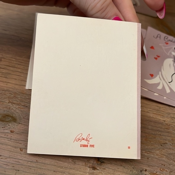 Box of Vintage Bridal Shower Invitations Rosalie Studio Five Bride 1953 - Picture 4 of 7